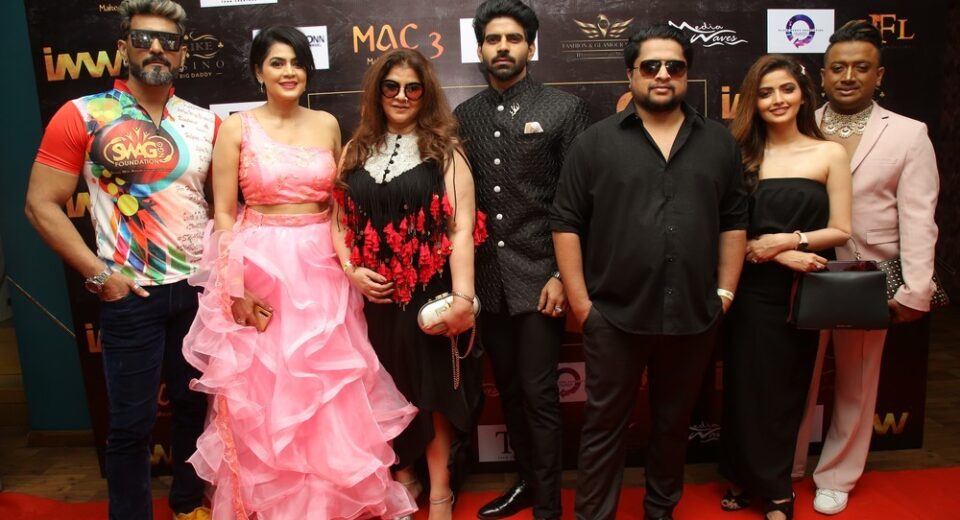 Indian media works Mr, Miss & Mrs Fashion World 2021 winners are Baskar Dhanasekar, Radhika Dev & Priya Kishore held at BIG DADDY, Goa