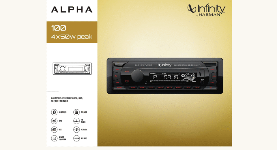 HARMAN Brings a Brand-New Car Audio Experience with the launch of Infinity® REF 7005A and ALPHA 100
