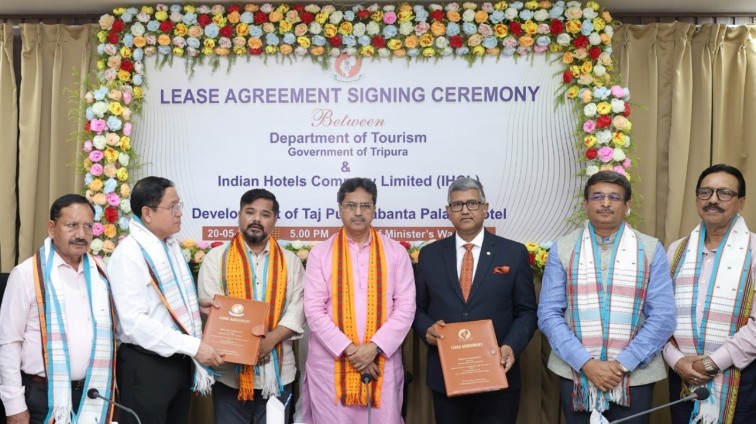 IHCL signs Taj Pushpabanta Palace in Agartala