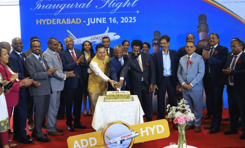 Ethiopian Airlines Strengthens India Presence with New Hyderabad Route