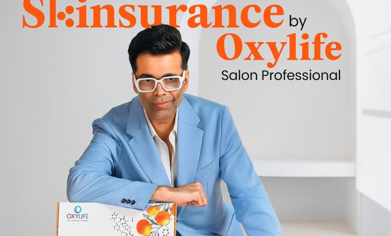 Oxylife Launches "Skinsurance" Campaign with Karan Johar