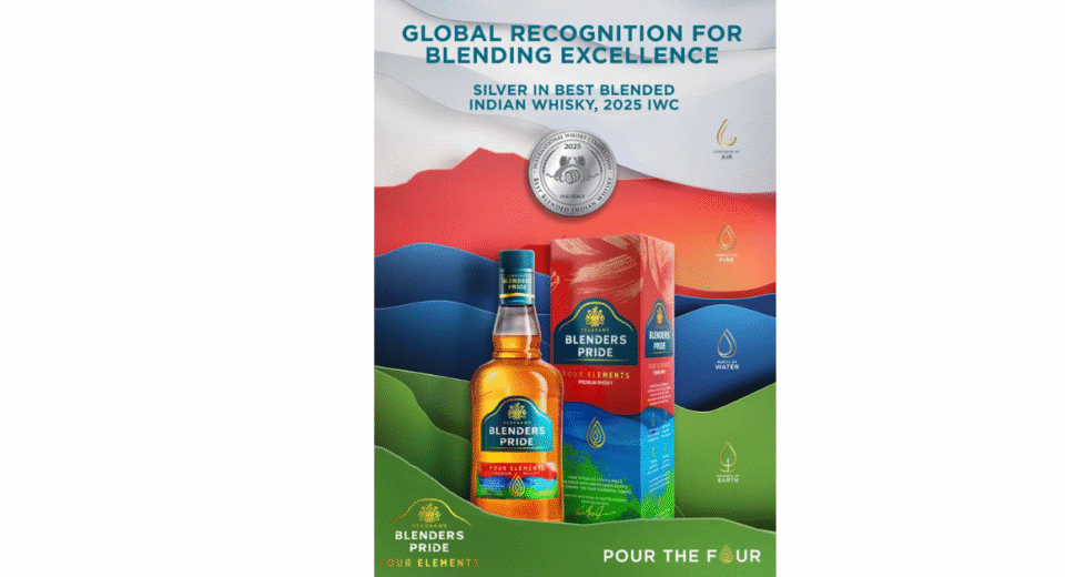Blenders Pride Four Elements Wins Silver at 2025 International Whisky Competition