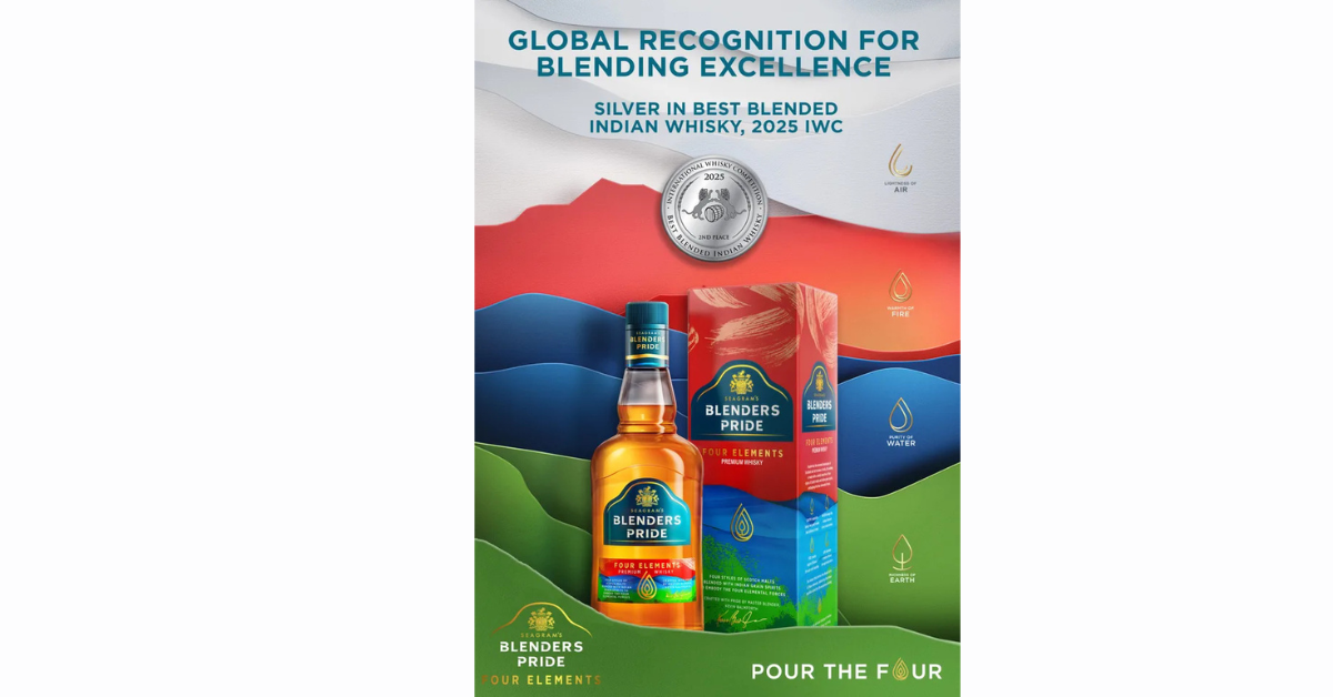 Blenders Pride Four Elements Wins Silver at 2025 International Whisky Competition