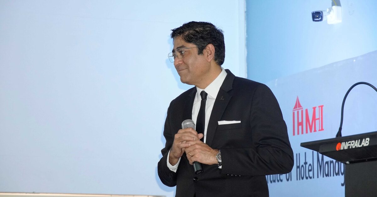 Leela Hyderabad GM Shares Inspiring Insights with IHM Students