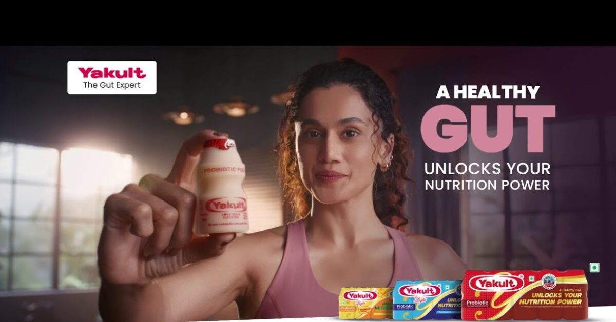 Yakult India Launches New Gut Health TVC with Taapsee Pannu