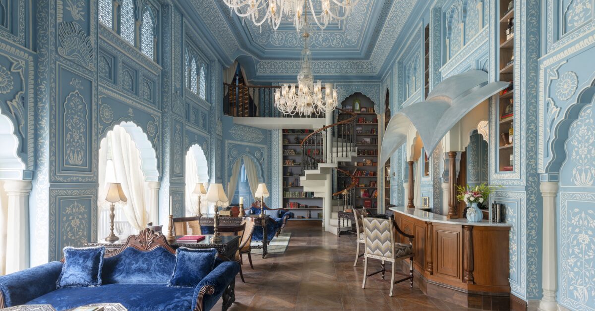 Raffles Jaipur’s Writers Bar Recognised by Condé Nast Traveller India