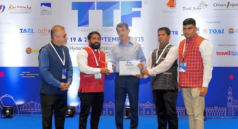 Goa Tourism Wins Spiritual Tourism Award at TTF Hyderabad 2025