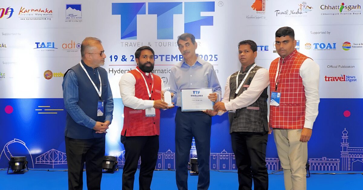 Goa Tourism Wins Spiritual Tourism Award at TTF Hyderabad 2025