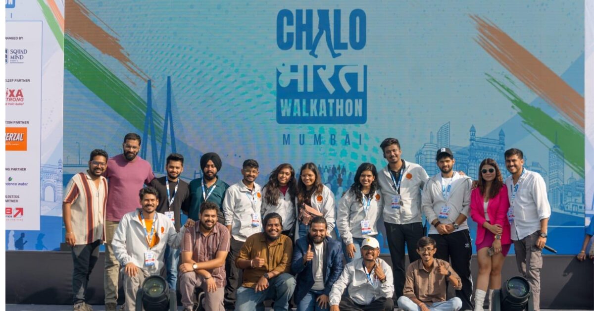 Over 6,500 Walk for a Healthier India at ‘Chalo Bharat Walkathon 2025’ in Mumbai