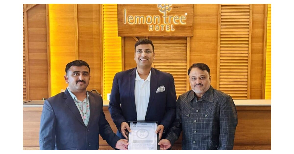 Lemon Tree Hotels Expands Presence in Gujarat with New Property in Gandhidham