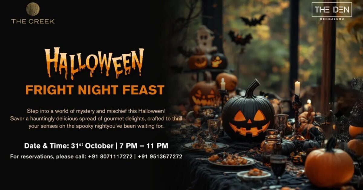 The Den Bengaluru Hosts Spooky Halloween Dinner at The Creek