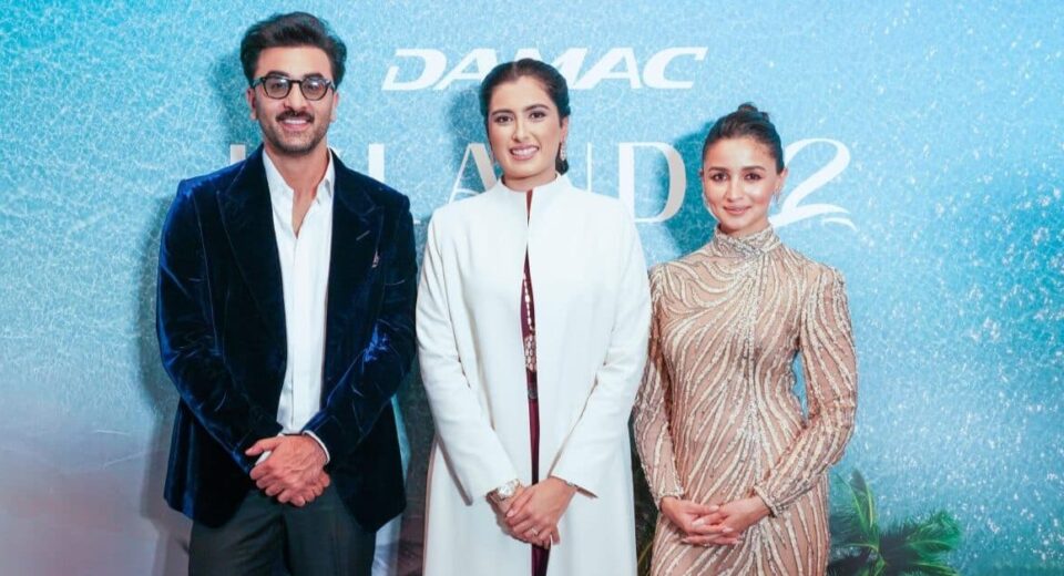 Ranbir Kapoor and Alia Bhatt grace the launch of DAMAC Islands 2 in Dubai