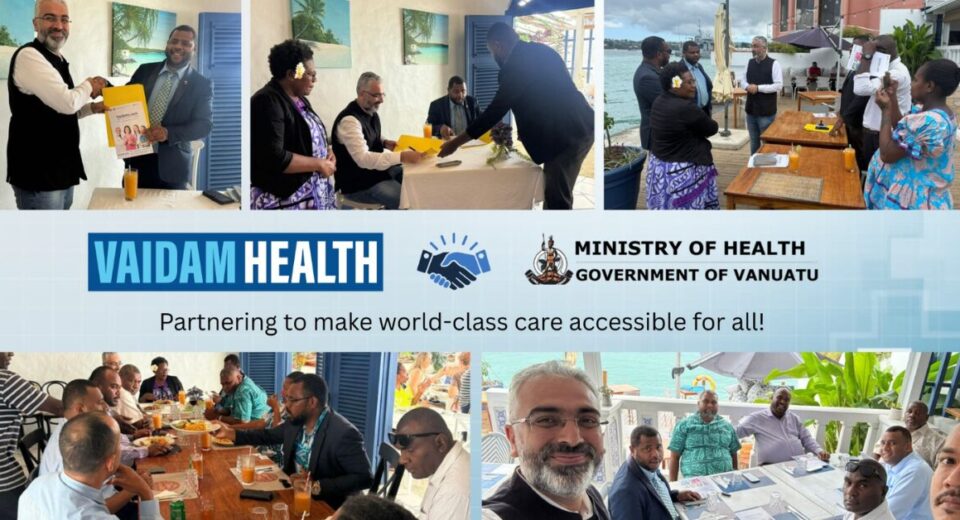 Vaidam Health and Vanuatu partner to enhance international healthcare access
