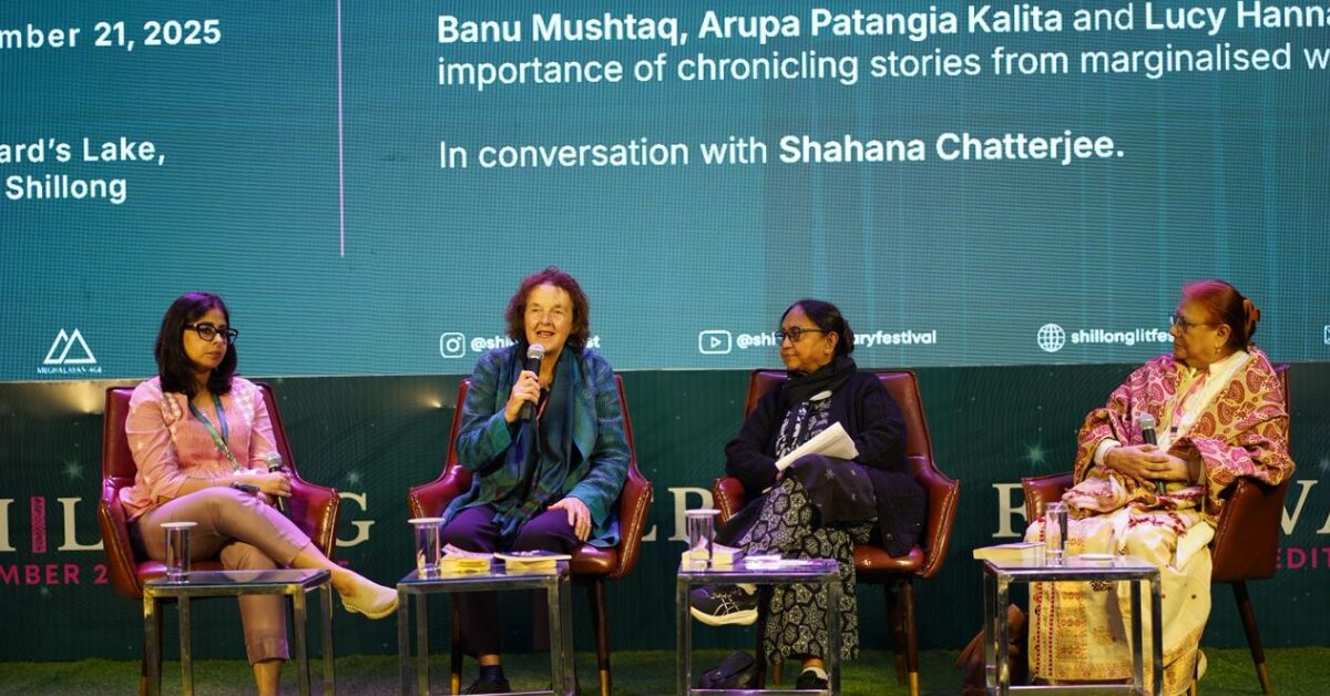 Day 2 of Shillong Literary Festival 2025 unfolds with captivating, insightful discussions