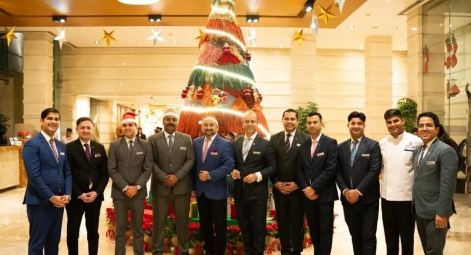 Jaipur Marriott Hotel Kicks Off Festive Season With Sustainable Christmas Tree Lighting