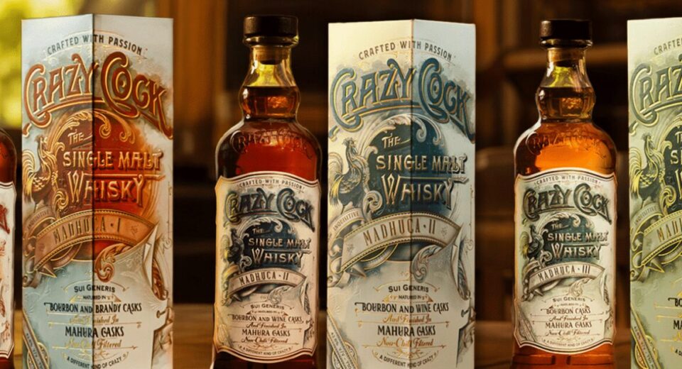 Crazy Cock launches the world’s first Mahura cask–finished Indian single malt