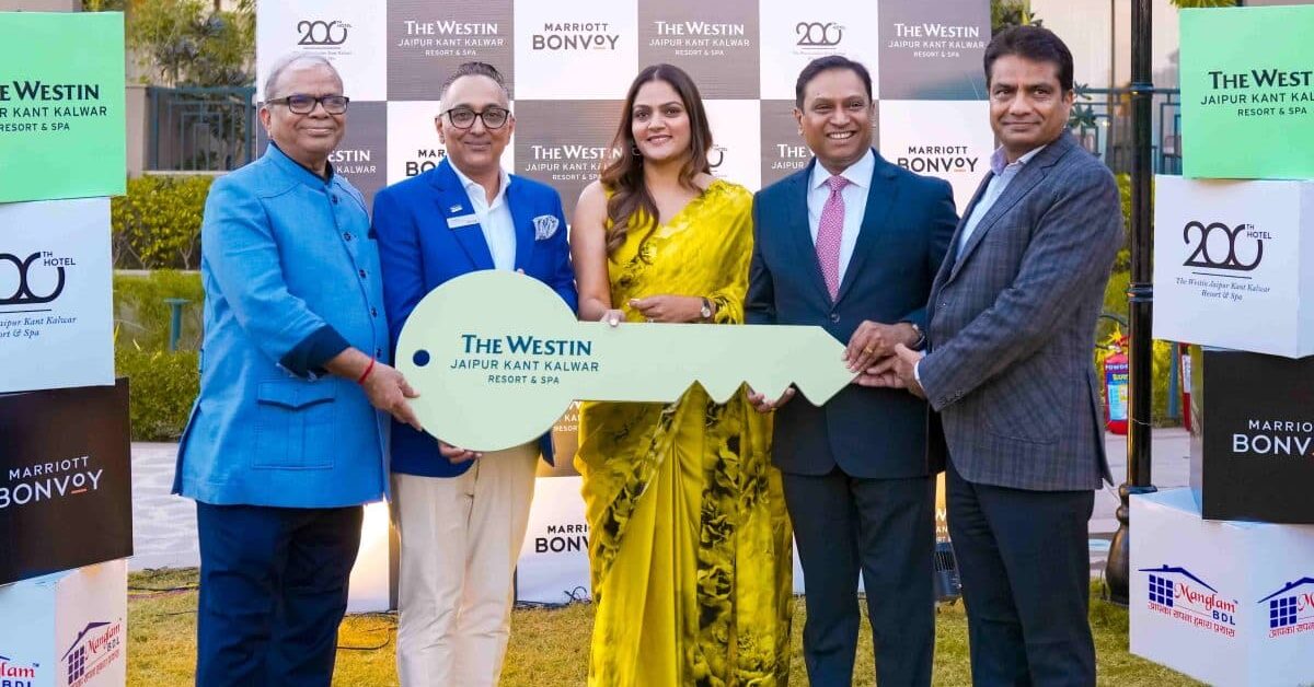 The Westin Jaipur Kant Kalwar Resort & Spa Opens as Marriott International’s 200th Hotel in India
